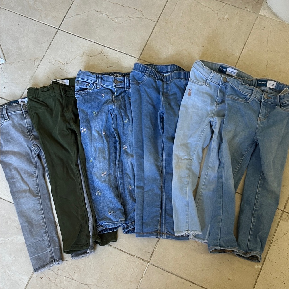 Assorted Denim pants for girls all 4T